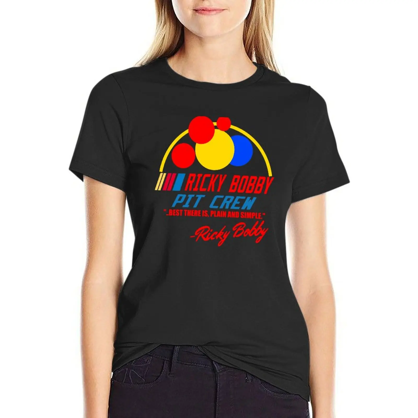 Ricky Bobby - Pit Crew - Best There Is, Plain and Simple - Superior Graphics T-Shirt funny quick drying summer tops Women tops
Ricky Bobby - Pit Crew - Best There Is, Plain and Simple - Superior Graphics T-Shirt funny quick drying summer tops Women tops