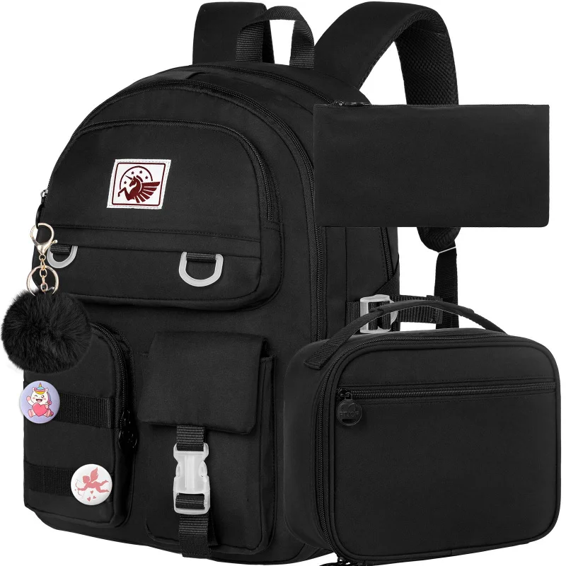 3PCS Backpack for Girls Set, Laptop College School Bookbag and lunch bog, Water Resistant Backpacks for Elementary TeensW
3PCS Backpack for Girls Set, Laptop College School Bookbag and lunch bog, Water Resistant Backpacks for Elementary TeensW