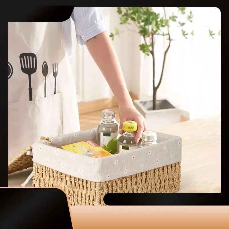 Корзина для хранения, упаковка из 3-х корзин для хранения с крышкой, тканая корзина из бумажной веревки, корзины в стиле бохо с подкладкой-N38R
Корзина для хранения, упаковка из 3-х корзин для хранения с крышкой, тканая корзина из бумажной веревки, корзины в стиле бохо с подкладкой-N38R