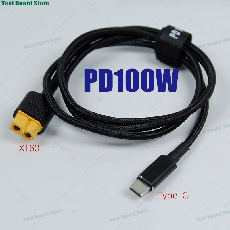 1Piece XT60 to Type-C 100W 5A model charging cable USB-C XT60 aircraft model power cord for Toolkitrc M4Q M6D M7 M9 SC100
1Piece XT60 to Type-C 100W 5A model charging cable USB-C XT60 aircraft model power cord for Toolkitrc M4Q M6D M7 M9 SC100
