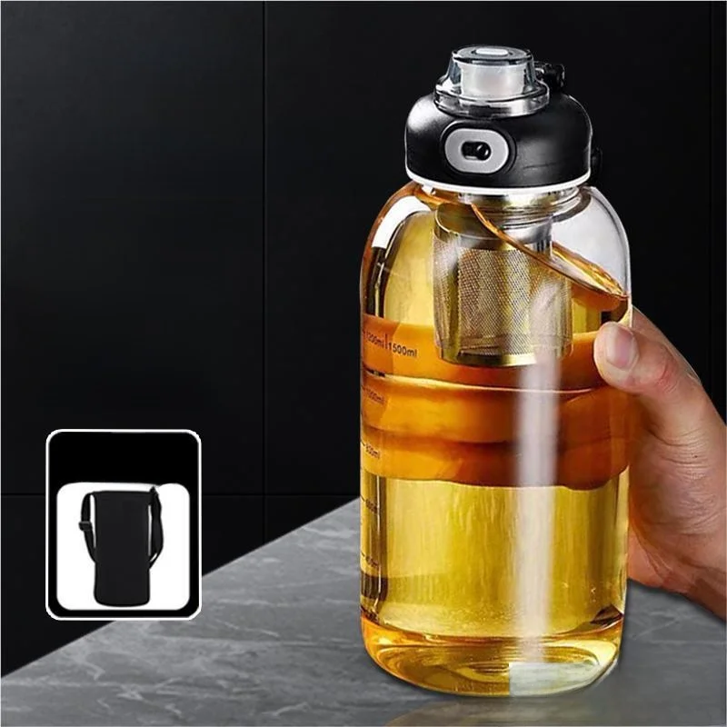 High Borosilicate Glass Cup Lead-Free Large Capacity 2000ml Heat-Resistant Men's Tea Water Separation Bubble Pot Tumbler
High Borosilicate Glass Cup Lead-Free Large Capacity 2000ml Heat-Resistant Men's Tea Water Separation Bubble Pot Tumbler
