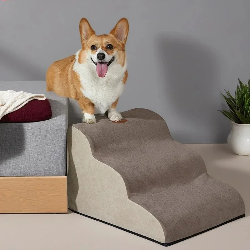 Лестница для собак 3-ступенчатая лестница для домашних животных с противоскользящей поверхностью Съемный моющийся чехол Безопасная прочная лестница для домашних животных для собак и кошек
Лестница для собак 3-ступенчатая лестница для домашних животных с противоскользящей поверхностью Съемный моющийся чехол Безопасная прочная лестница для домашних животных для собак и кошек