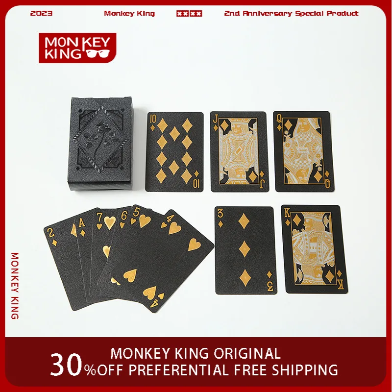 Playing Card Customized Black Rose Card Back Hot Stamping Process Personality Casual Poker Card Group Waterproof Black Matte
Playing Card Customized Black Rose Card Back Hot Stamping Process Personality Casual Poker Card Group Waterproof Black Matte