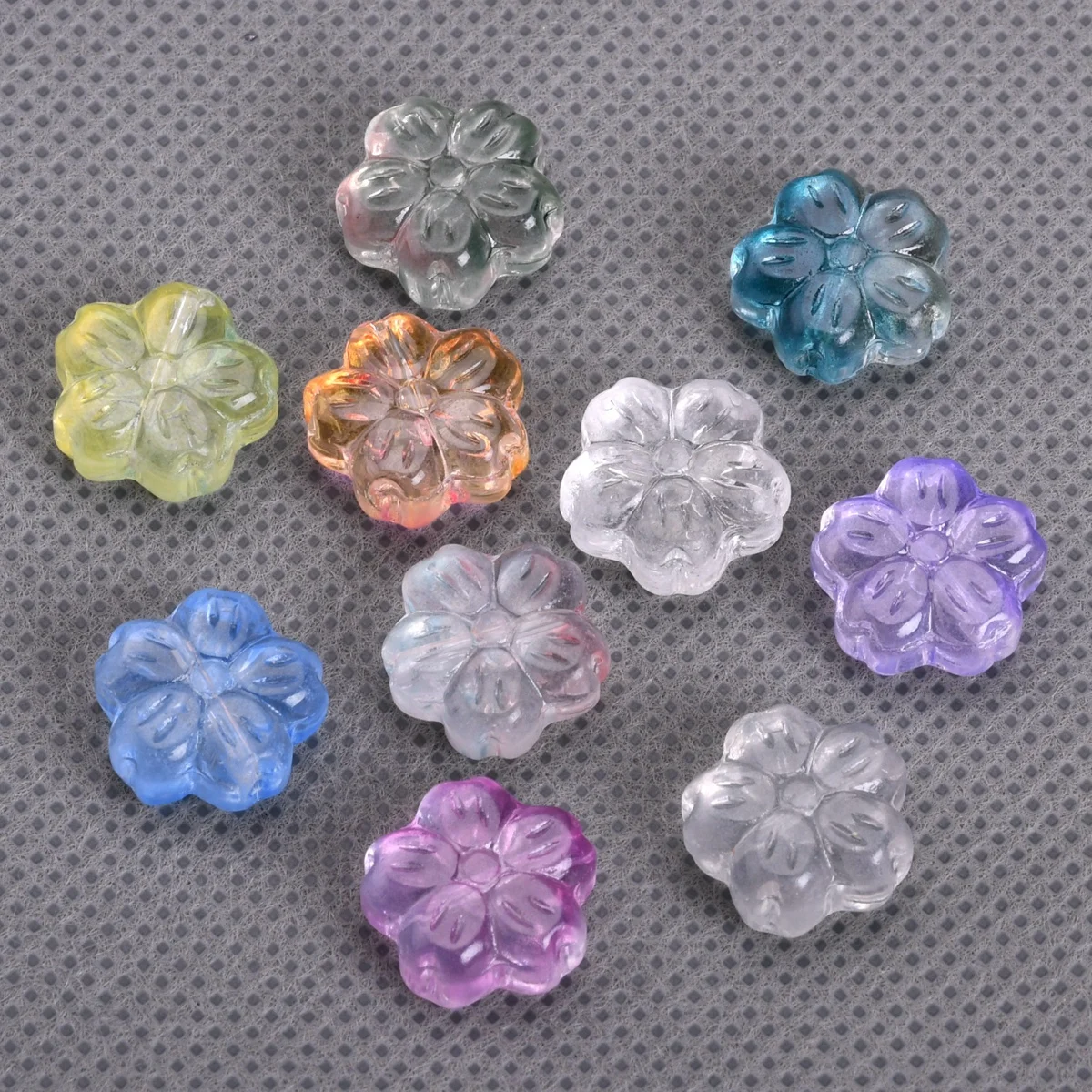 10pcs Mixed 14mm Flower Shape Handmade Lampwork Glass Loose Beads For Jewelry Making DIY Crafts Findings
10pcs Mixed 14mm Flower Shape Handmade Lampwork Glass Loose Beads For Jewelry Making DIY Crafts Findings