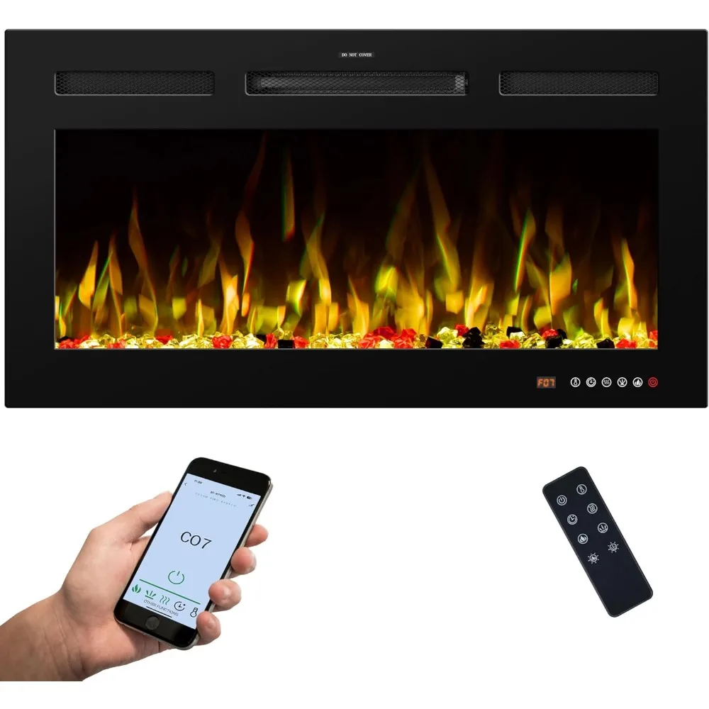 33 вставки для умных электрических каминов, дистанционный, сенсорный экран и управление через приложение, встраиваемый и настенный каминный обогреватель
33 вставки для умных электрических каминов, дистанционный, сенсорный экран и управление через приложение, встраиваемый и настенный каминный обогреватель