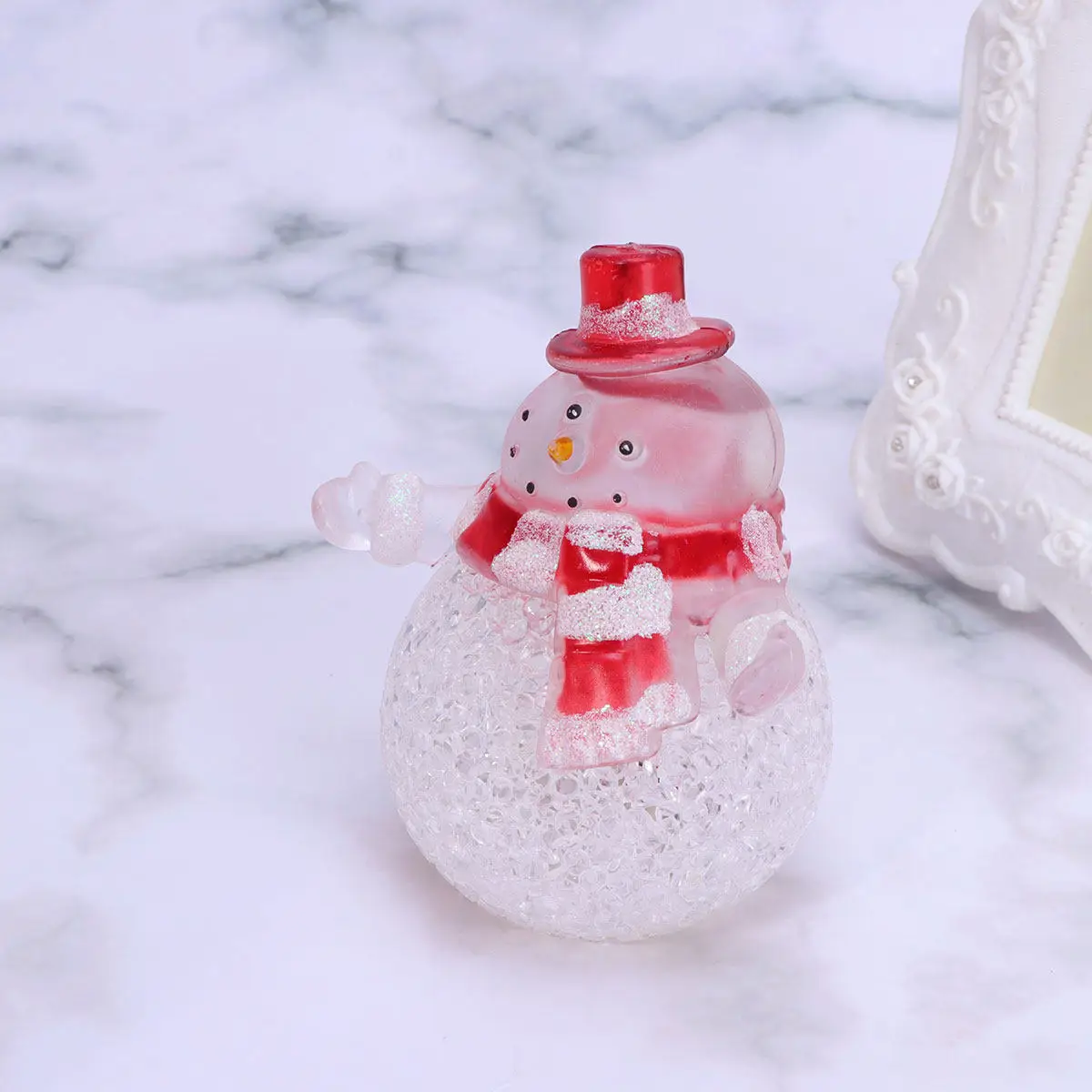 Cartoon Snowman Night Light Premium Acrylic Material Cute Design Eco Friendly Bedside Table Lamp for Room
Cartoon Snowman Night Light Premium Acrylic Material Cute Design Eco Friendly Bedside Table Lamp for Room