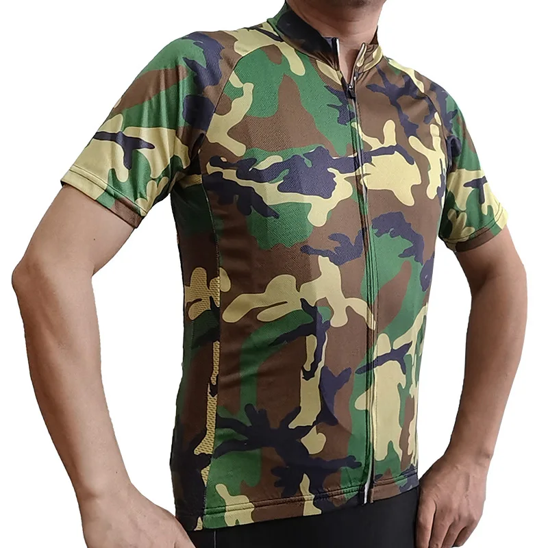 Summer Camo Men Cycling Jersey MTB Bike Jacket Dry Sweatproof Tops Bicycle Wear Outdoor Mountain Road Sport Shirt Clothes
Summer Camo Men Cycling Jersey MTB Bike Jacket Dry Sweatproof Tops Bicycle Wear Outdoor Mountain Road Sport Shirt Clothes