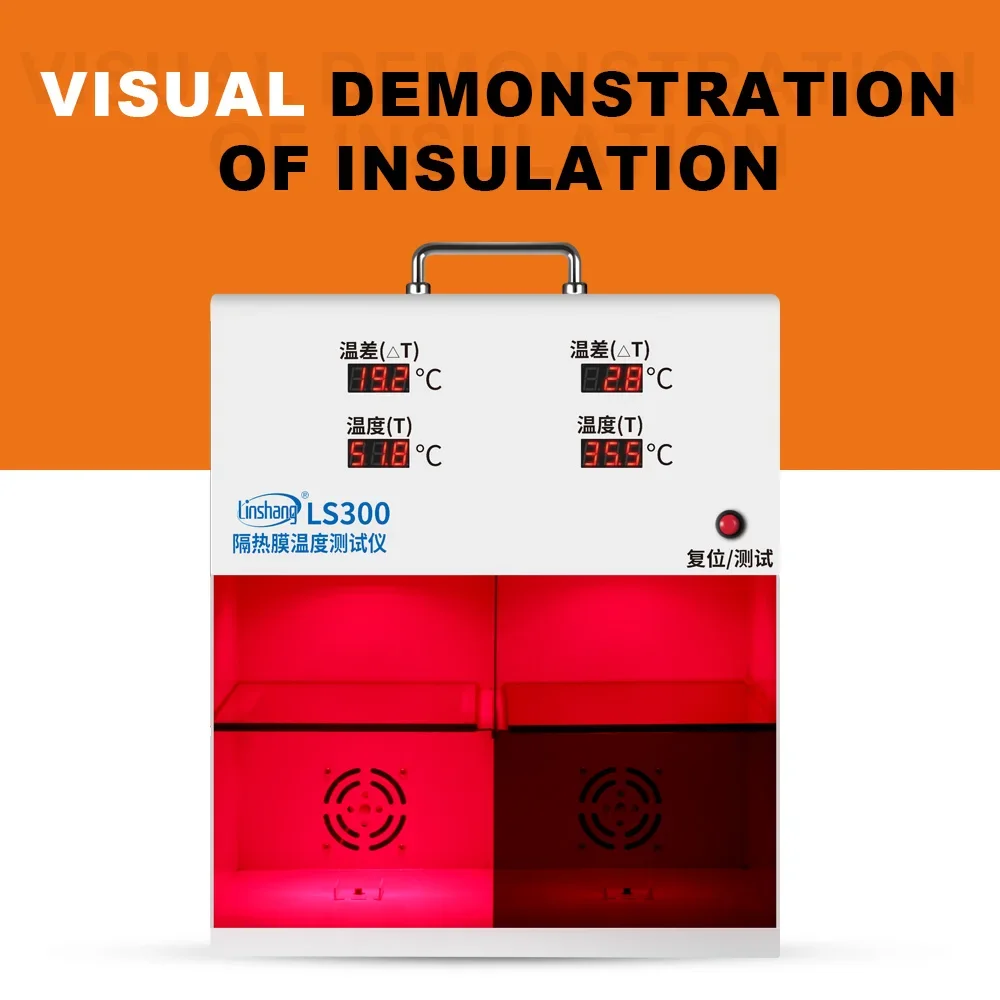 NEW Promotion LS300 Benchtop Temp Delta Temp Film Insulation Tester Digital Solar Film Temperature Meter
NEW Promotion LS300 Benchtop Temp Delta Temp Film Insulation Tester Digital Solar Film Temperature Meter
