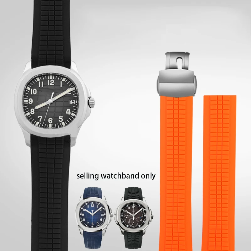 Curved rubber watch band for P P 5167 grenade silicone waterproof watch strap 21mm men's wristband bracelet
Curved rubber watch band for P P 5167 grenade silicone waterproof watch strap 21mm men's wristband bracelet