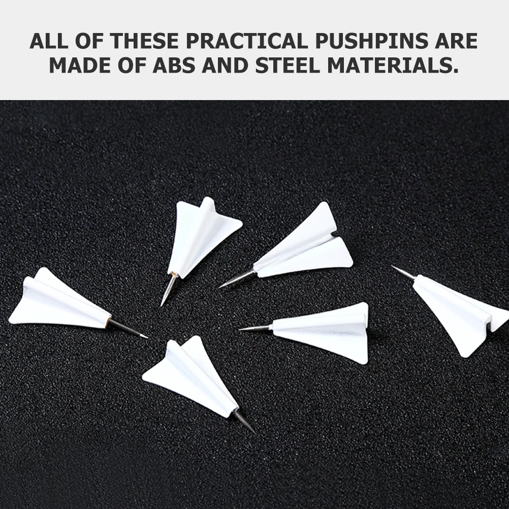 6pcs Paper Airplane Thumbtacks Cute Push Pins Small Decorative Pushpins for Girls Bulletin Board Bedroom Home Accessories
6pcs Paper Airplane Thumbtacks Cute Push Pins Small Decorative Pushpins for Girls Bulletin Board Bedroom Home Accessories