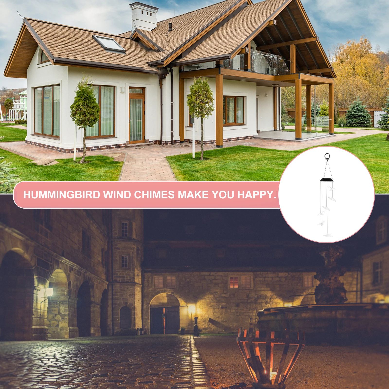 Chime Durable Solar Lights Outdoor Plastic Hanging Garden Party Use Lamp Solar Lights Outdoor Decor
Chime Durable Solar Lights Outdoor Plastic Hanging Garden Party Use Lamp Solar Lights Outdoor Decor
