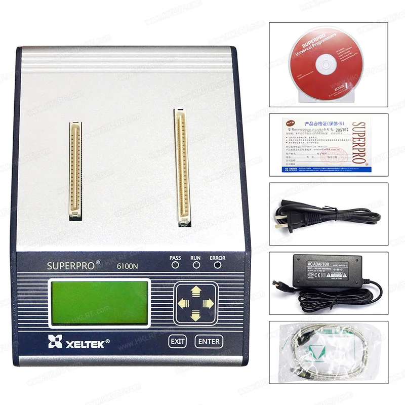 Original New XELTEK SuperPro 6100N 100,000+ Devices Supported Universal Programmer
Original New XELTEK SuperPro 6100N 100,000+ Devices Supported Universal Programmer