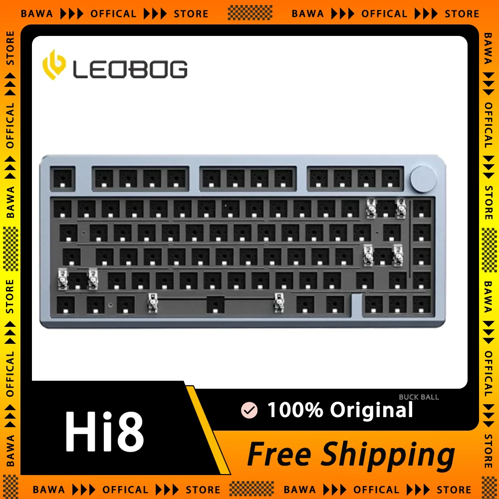 Алюминиевая Клавиатура LEOBOG Hi8, Беспроводная игровая механическая клавиатура с тремя режимами, 8000 мАч
Алюминиевая Клавиатура LEOBOG Hi8, Беспроводная игровая механическая клавиатура с тремя режимами, 8000 мАч