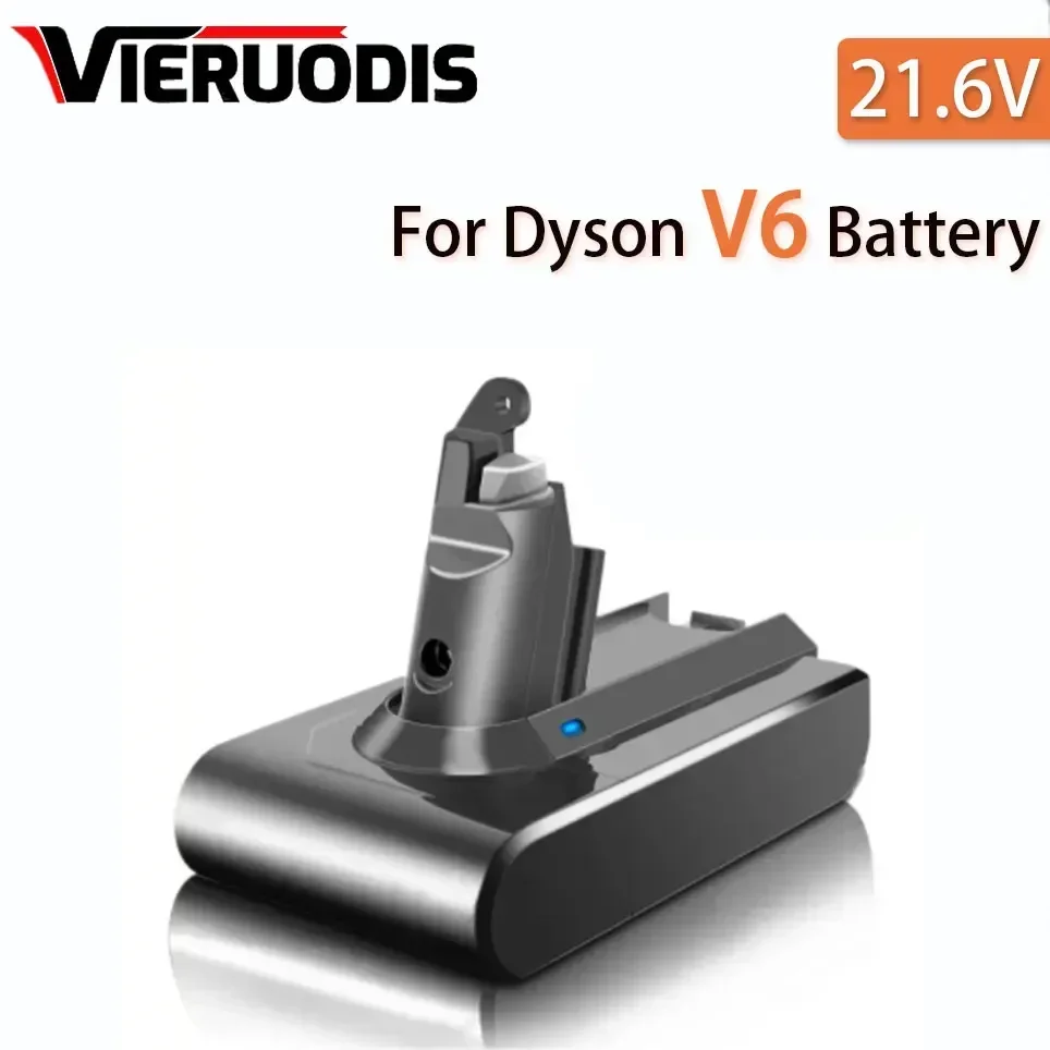 V6 21.6V 9800Ah for Dyson Battery Replacement DC62 DC59 DC58 SV03 SV04 SV09 Animal Motorhead V6 Slim Absolute Vacuum Batter
V6 21.6V 9800Ah for Dyson Battery Replacement DC62 DC59 DC58 SV03 SV04 SV09 Animal Motorhead V6 Slim Absolute Vacuum Batter