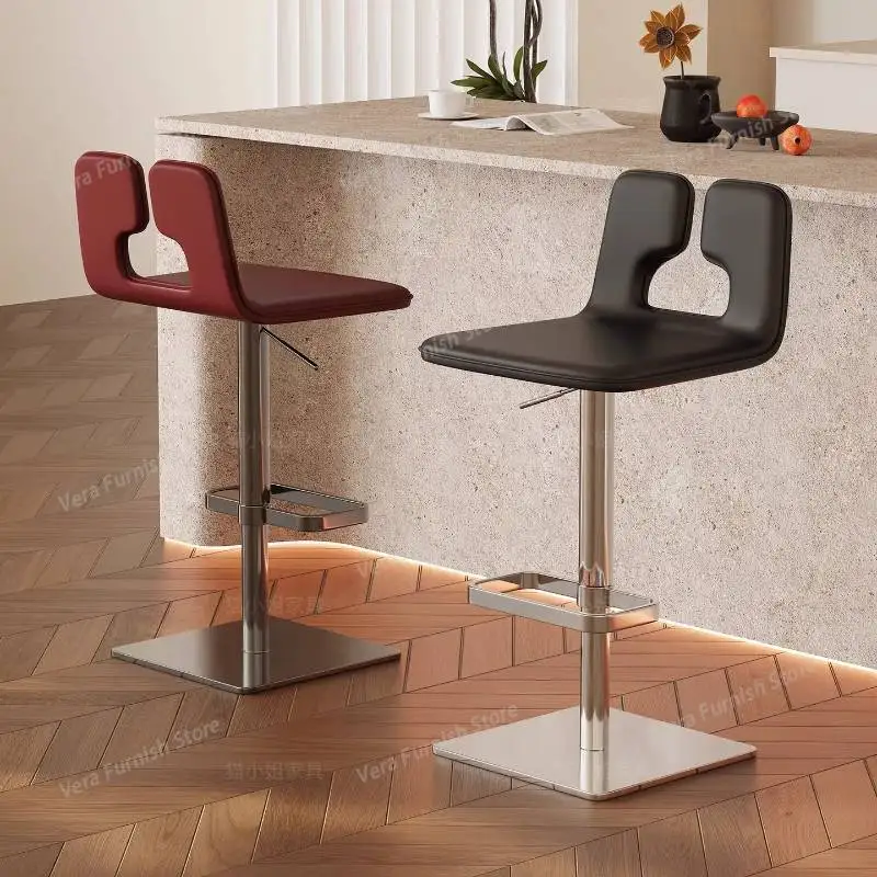 Italian Luxury Bar Chair Backrest Rotable Counter Barstool Bar Chair Design Restaurants Cafes Silla Alta Para Barra Furniture
Italian Luxury Bar Chair Backrest Rotable Counter Barstool Bar Chair Design Restaurants Cafes Silla Alta Para Barra Furniture