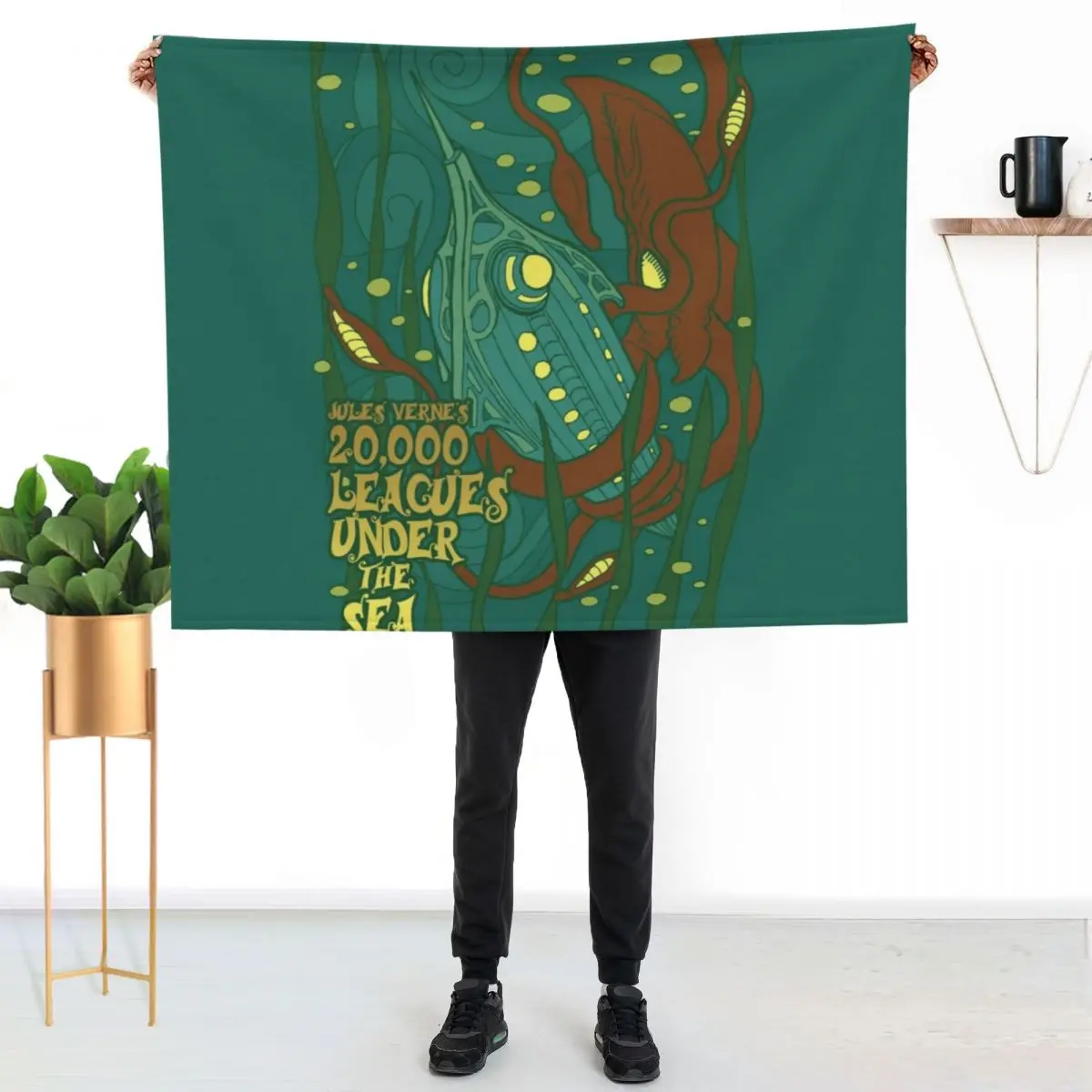 20,000 Leagues Under the Sea Throw Blanket Soft Bedroom Blanket for Night Sleeping
20,000 Leagues Under the Sea Throw Blanket Soft Bedroom Blanket for Night Sleeping