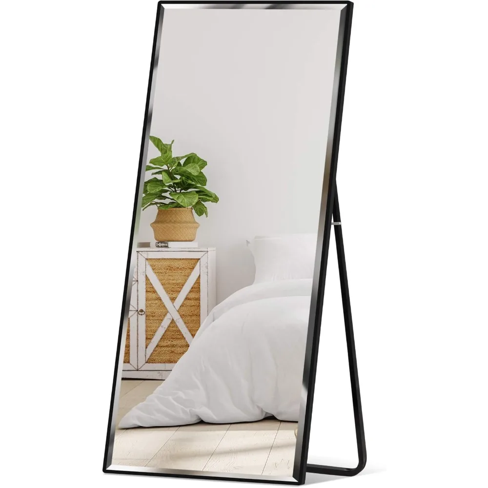Large 65x22in Full Length Mirror, Rectangular Hanging & Leaning Floor Mirror for Bedroom, Living Room, Vertical, Horizontal
Large 65x22in Full Length Mirror, Rectangular Hanging & Leaning Floor Mirror for Bedroom, Living Room, Vertical, Horizontal