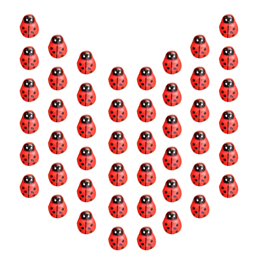 100Pcs Micro Landscape Ladybug Ornaments Simulated Miniature Wooden Ladybird Craft Garden Home Decoration Miniature Ornaments
100Pcs Micro Landscape Ladybug Ornaments Simulated Miniature Wooden Ladybird Craft Garden Home Decoration Miniature Ornaments