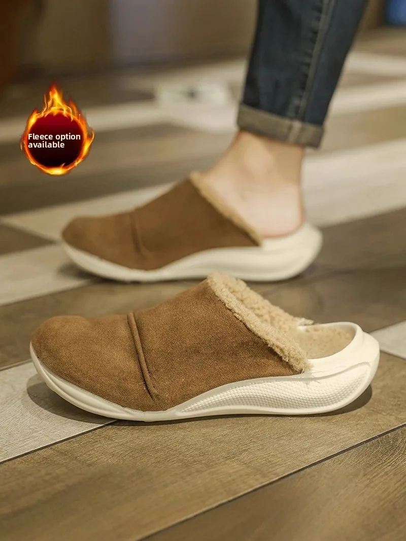 Warm Cotton Slippers Booties Men's 2026 Winter Style Indoor Driving Waterproof Non-Slip Slip-On Shoes Casual Comfortable EVA
Warm Cotton Slippers Booties Men's 2026 Winter Style Indoor Driving Waterproof Non-Slip Slip-On Shoes Casual Comfortable EVA