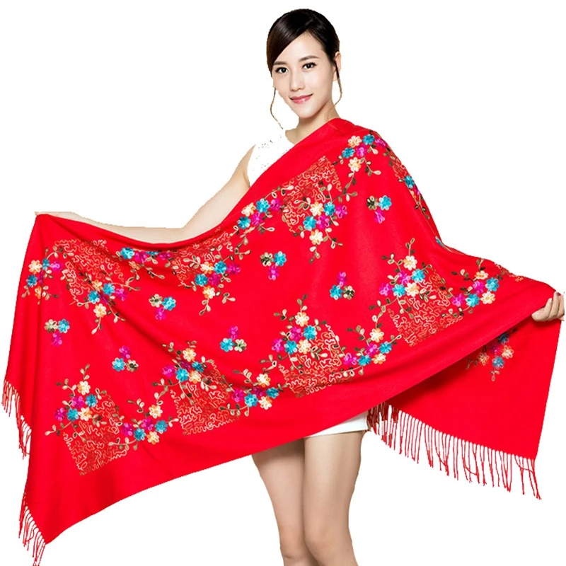 Новое поступление винтажной шаль, женский шарф с цветочной вышивкой, китайский этический стиль, утолщенный дорожный шарф с окантовкой, теплый шарф
Новое поступление винтажной шаль, женский шарф с цветочной вышивкой, китайский этический стиль, утолщенный дорожный шарф с окантовкой, теплый шарф