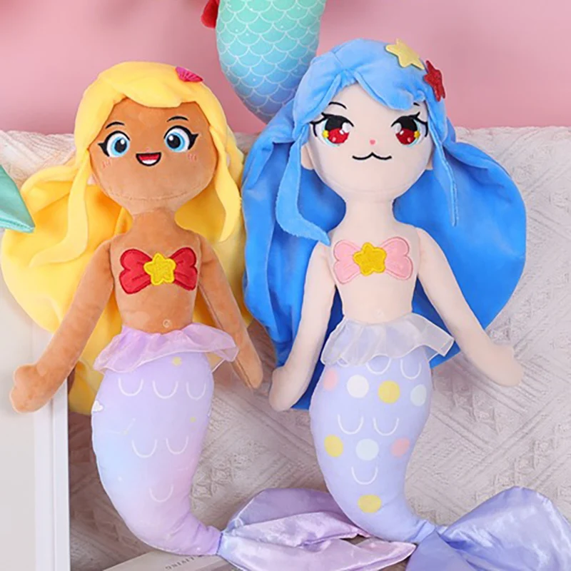 1Pcs 40CM Fun Cute Mermaid Doll Children's Mermaid Toys Lovely Mermaid Plush Toy Children Toys Birthday Christmas Festivals Gift
1Pcs 40CM Fun Cute Mermaid Doll Children's Mermaid Toys Lovely Mermaid Plush Toy Children Toys Birthday Christmas Festivals Gift