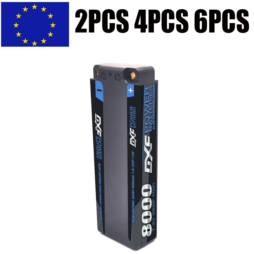 DXF 2S Lipo Батарея 7,4 В 110C 8000 мАч 5 мм Твердый футляр с Твердотельным разъемом для 1/10 Багги Трагги Внедорожная лодка Грузовик Грузовик Гонки Вертолет
DXF 2S Lipo Батарея 7,4 В 110C 8000 мАч 5 мм Твердый футляр с Твердотельным разъемом для 1/10 Багги Трагги Внедорожная лодка Грузовик Грузовик Гонки Вертолет