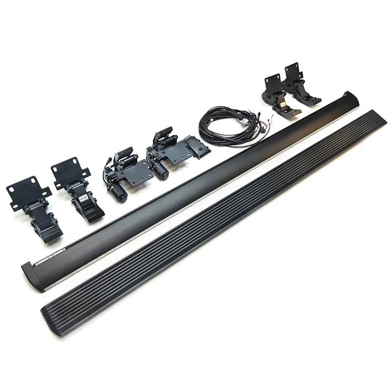 Electric pedal dedicated intelligent get on and off welcome pedal automatic telescopic 
Electric pedal dedicated intelligent get on and off welcome pedal automatic telescopic