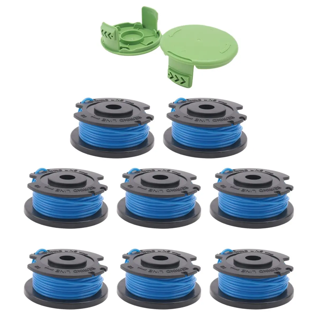 (PQWN) 29252 29092 String Trimmer Replacement Spool Line for Greenworks 24V 40V 80V Weed Eater Cordless Trimmer(8 Spool, 2 Cap)
(PQWN) 29252 29092 String Trimmer Replacement Spool Line for Greenworks 24V 40V 80V Weed Eater Cordless Trimmer(8 Spool, 2 Cap)