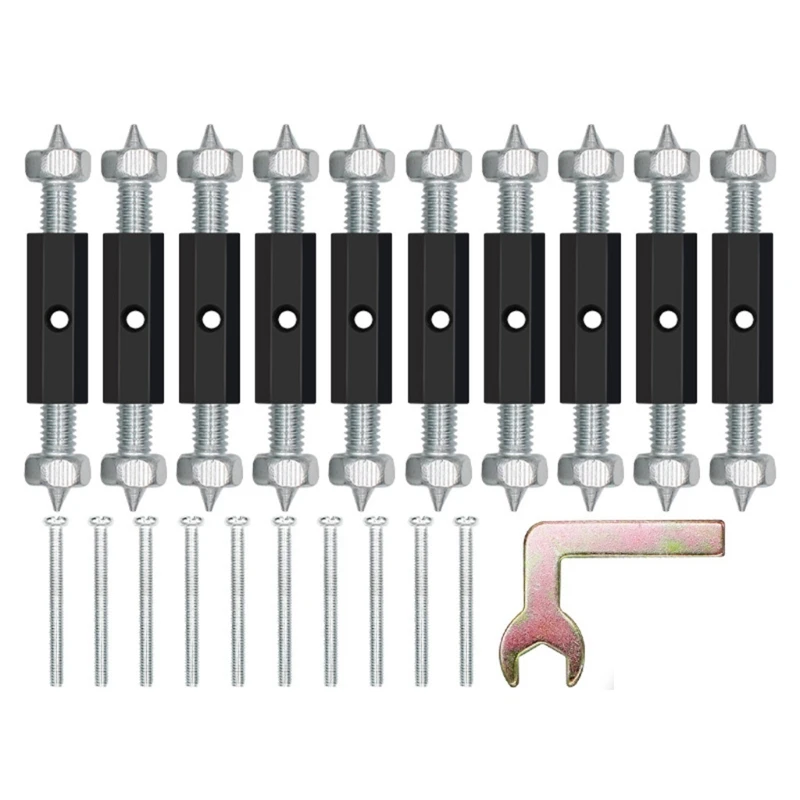 LXAF 10 Pcs Electrical Box Repairer Junction Box Repair Struts Cassette Screws Support for Socket Cassette Repair Rust-proof
LXAF 10 Pcs Electrical Box Repairer Junction Box Repair Struts Cassette Screws Support for Socket Cassette Repair Rust-proof