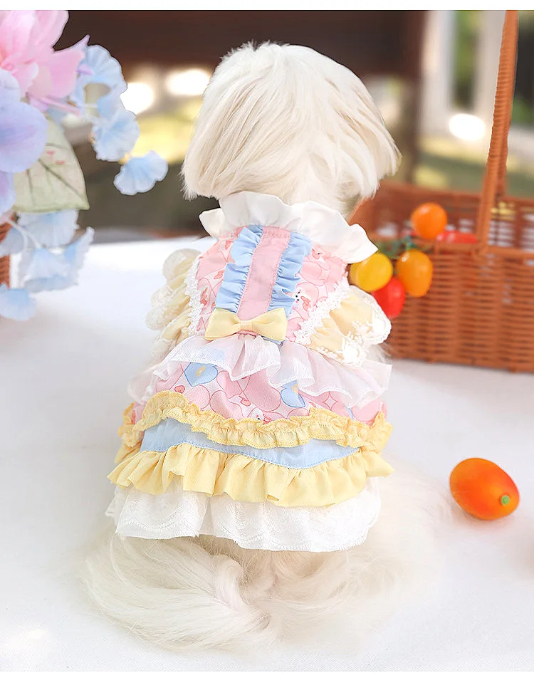Sophisticated Lolita-Style Cute Dog Dress Maltese Chihuahua Pomeranian Puppy Dog Clothing
Sophisticated Lolita-Style Cute Dog Dress Maltese Chihuahua Pomeranian Puppy Dog Clothing
