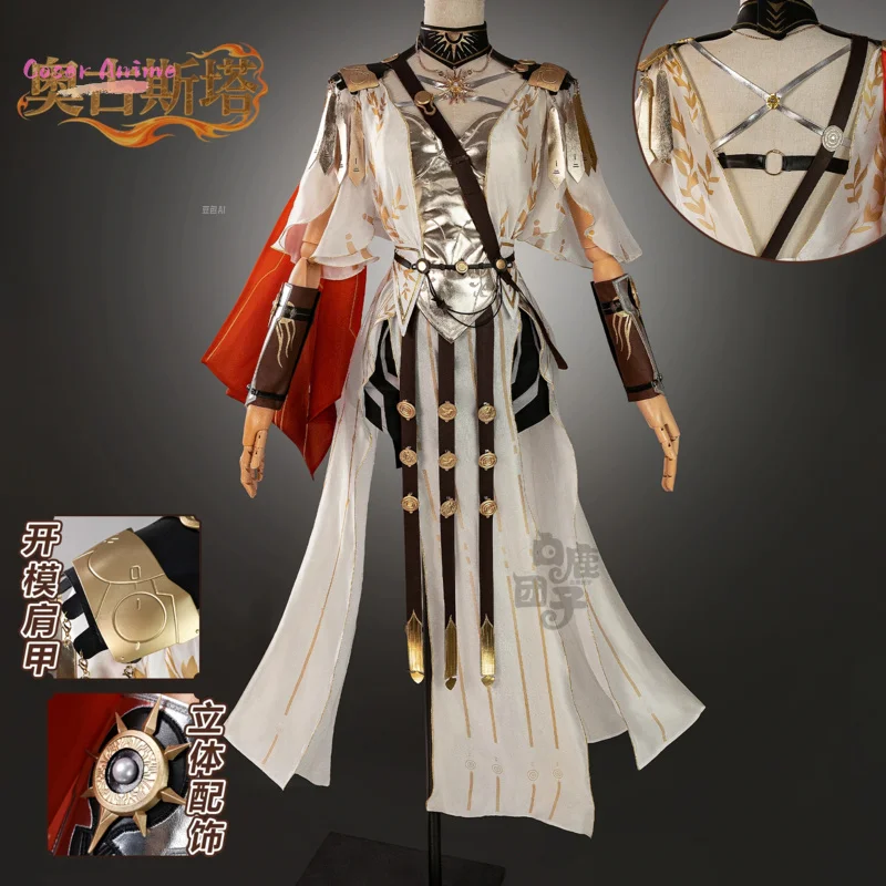 Игра Wuthering Waves AUGUSTA Косплей Костюм Униформа Хэллоуин Карнавал Вечеринка Рождественская игра Ролевая одежда Одежда
Игра Wuthering Waves AUGUSTA Косплей Костюм Униформа Хэллоуин Карнавал Вечеринка Рождественская игра Ролевая одежда Одежда