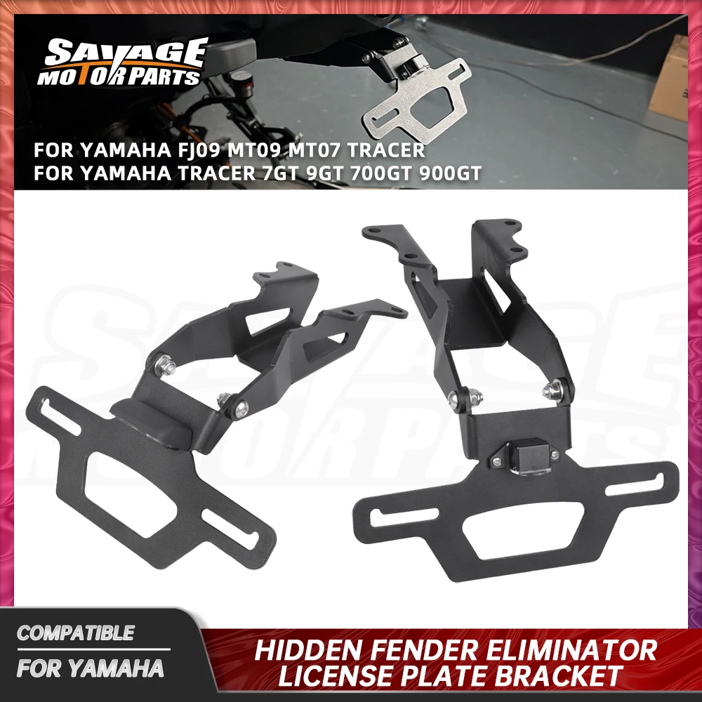 MT07 MT09 Tracer Hidden License Plate Holder For Yamaha FJ-09 Tracer 900/GT 700 7 9 GT Adjustable Fender Eliminator E4 LED Light
MT07 MT09 Tracer Hidden License Plate Holder For Yamaha FJ-09 Tracer 900/GT 700 7 9 GT Adjustable Fender Eliminator E4 LED Light