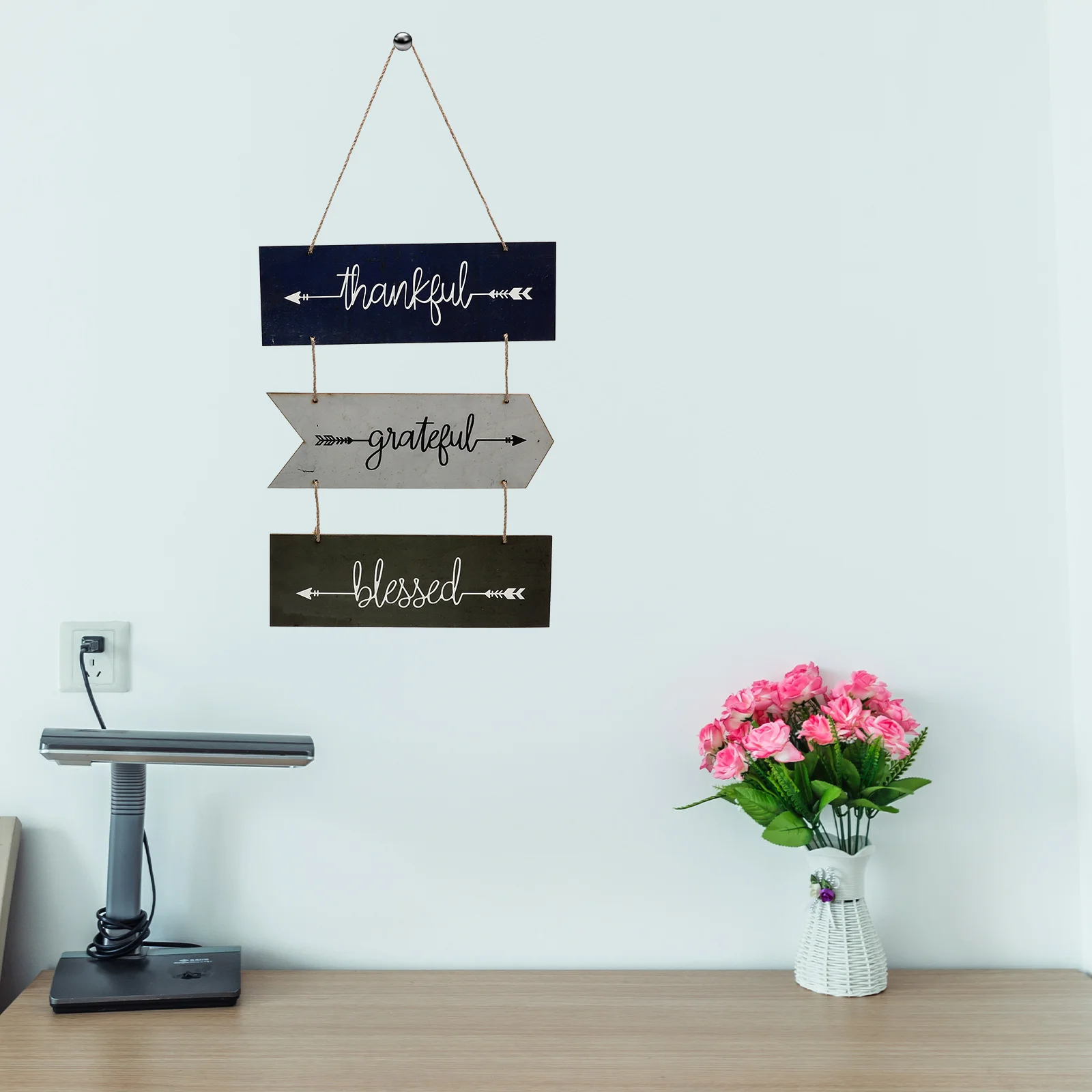 Wood Hanging Plaque with Rope Included Easy to Hang Wall Decor for Bedroom Living Room Home Wall Art Wooden Sign Decoration
Wood Hanging Plaque with Rope Included Easy to Hang Wall Decor for Bedroom Living Room Home Wall Art Wooden Sign Decoration