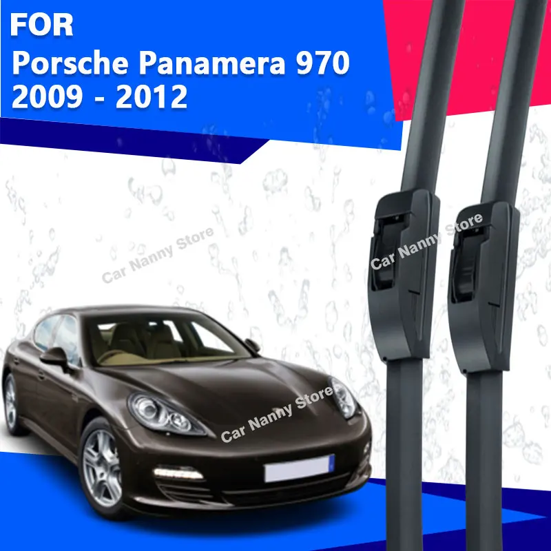 Щетки лобового стекла для Porsche Panamera 970 2009-2012 автомобильные дворники резиновая полоса стеклоочистителя из мягкой резины 2010 2011 
Щетки лобового стекла для Porsche Panamera 970 2009-2012 автомобильные дворники резиновая полоса стеклоочистителя из мягкой резины 2010 2011