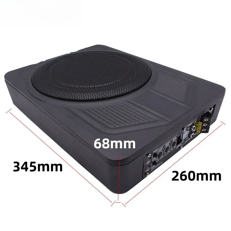 Durable Car Audio Modified Small Steel Cannon 12V High-power Active 10-inch Ultra-thin Car Subwoofer
Durable Car Audio Modified Small Steel Cannon 12V High-power Active 10-inch Ultra-thin Car Subwoofer