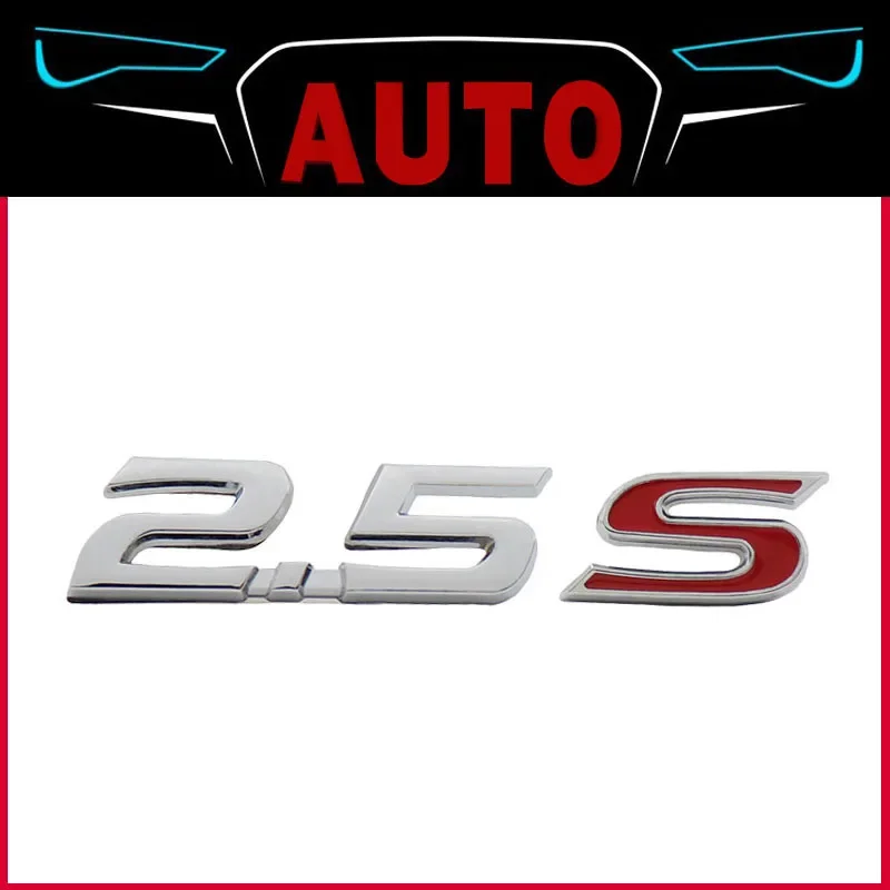 Badge Sticker 3D 2.5S 2.5 S sport for Car Fender trunk Nameplate Decal Emblem
Badge Sticker 3D 2.5S 2.5 S sport for Car Fender trunk Nameplate Decal Emblem