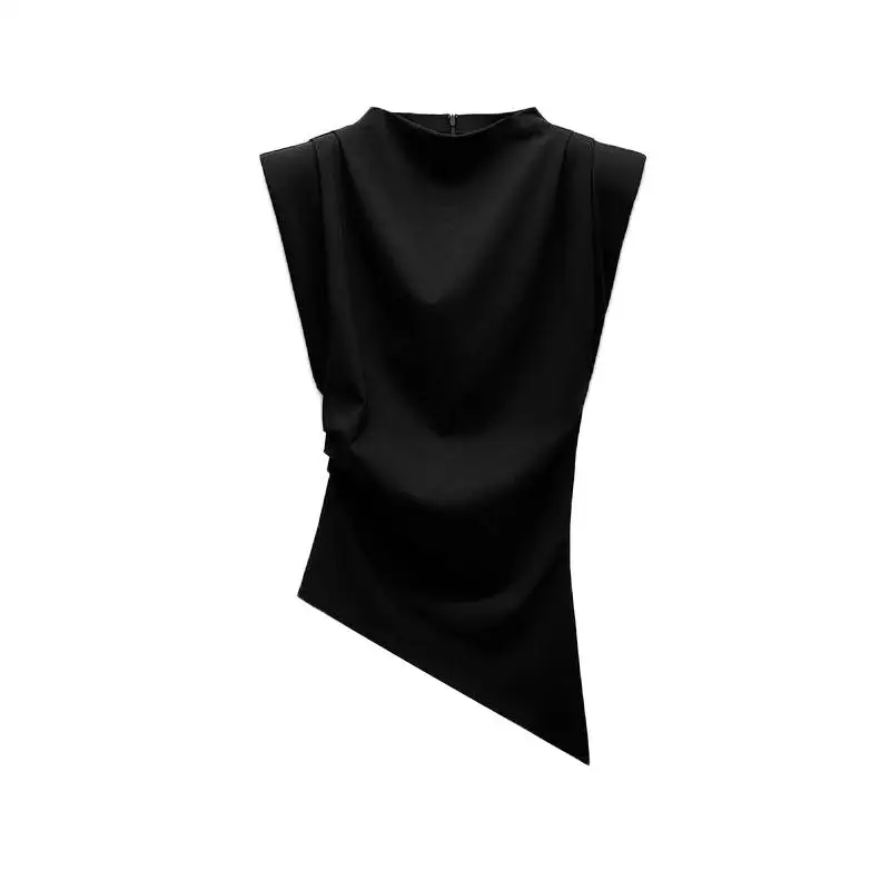 Spring New Arrival Women's Casual Folded oulder Svel Top Polyester Fabric Regular Sve Length Zipper Closure
Spring New Arrival Women's Casual Folded oulder Svel Top Polyester Fabric Regular Sve Length Zipper Closure