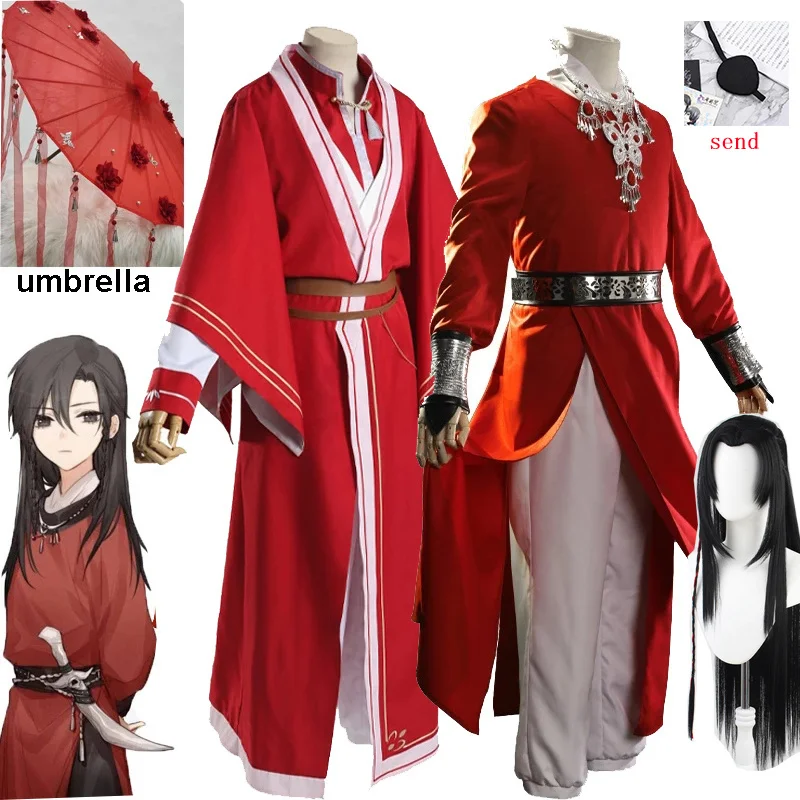 Tian Guan Ci Fu Косплей Xie Lian Hua Cheng Небесный официальный Косплей Костюм Хана Fu косплей кимоно реквизит красный наряд парик обувь
Tian Guan Ci Fu Косплей Xie Lian Hua Cheng Небесный официальный Косплей Костюм Хана Fu косплей кимоно реквизит красный наряд парик обувь