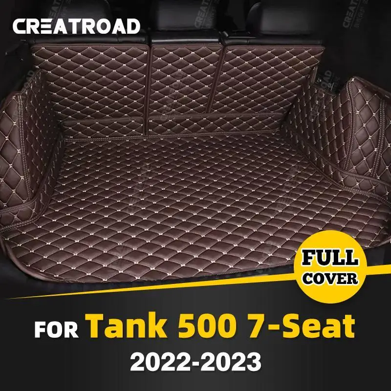 Для Tank 500 7-Seat 2022 2023 Автоматический коврик для багажника с полным покрытием, автомобильный антигрязный коврик, защитный коврик, грузовой вкладыш, аксессуары для интерьера
Для Tank 500 7-Seat 2022 2023 Автоматический коврик для багажника с полным покрытием, автомобильный антигрязный коврик, защитный коврик, грузовой вкладыш, аксессуары для интерьера
