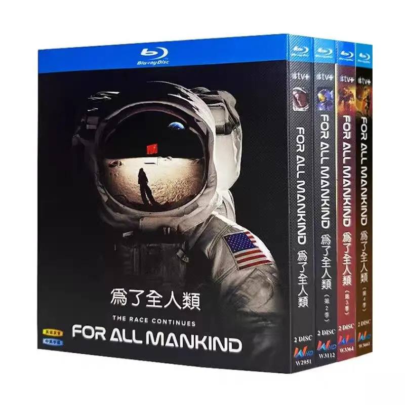 For All Mankind Seasons 1-4 Blu-ray Disc Set
For All Mankind Seasons 1-4 Blu-ray Disc Set