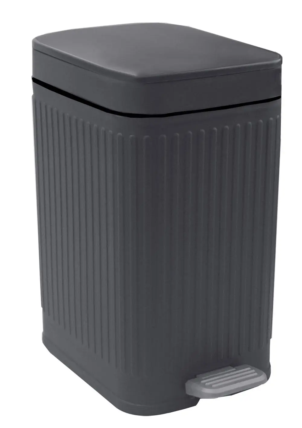 Small Trash Can with Lid, Foot Pedal and Press Type, Slim Step-On Bin for Kitchen Bathroom Office, 1.8 Gallon Gray
Small Trash Can with Lid, Foot Pedal and Press Type, Slim Step-On Bin for Kitchen Bathroom Office, 1.8 Gallon Gray