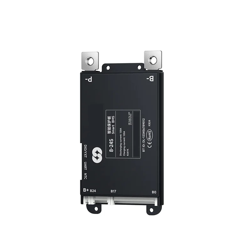 APPLIA-Lifepo4 8S-24S 48V BT Passive Balance BMS For Scooter Electric Vehicle Power Bank Liion BMS Mit UART
APPLIA-Lifepo4 8S-24S 48V BT Passive Balance BMS For Scooter Electric Vehicle Power Bank Liion BMS Mit UART