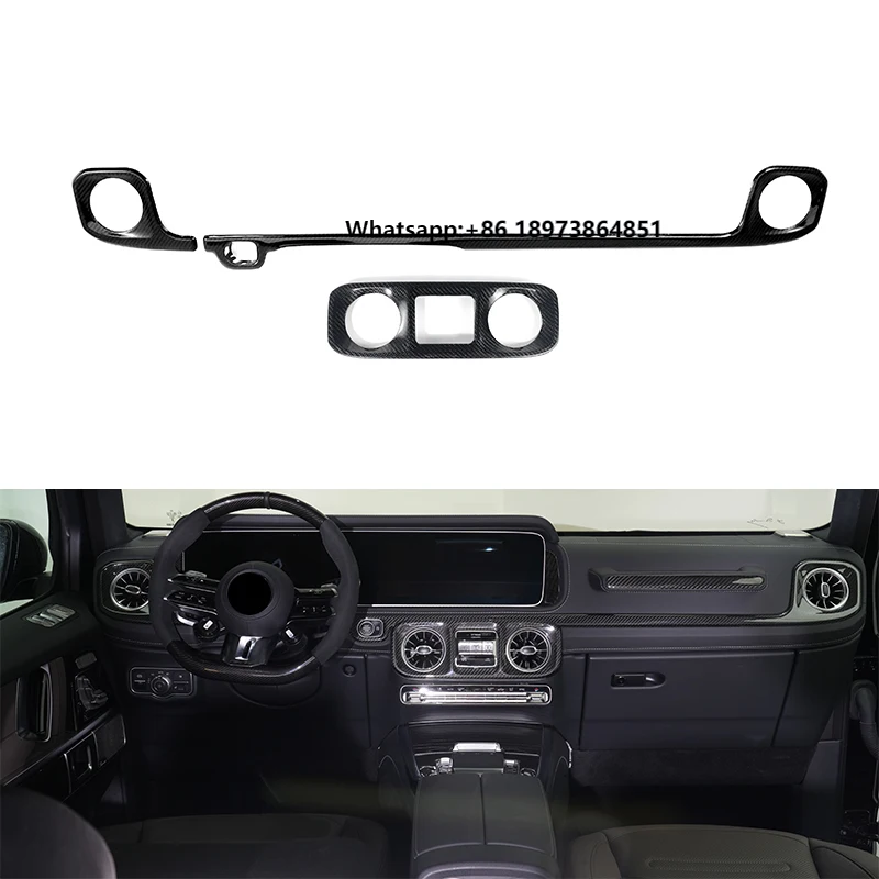 2025 Year G Class Dry Carbon Fiber Interior Accessories W465 Interitors Control 3 PCS Interior Kits Replacement Parts for W465
2025 Year G Class Dry Carbon Fiber Interior Accessories W465 Interitors Control 3 PCS Interior Kits Replacement Parts for W465