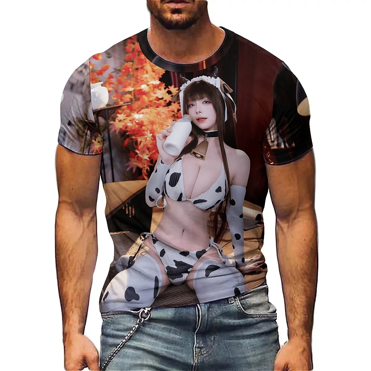 Summer Beach Street Fashion Men's 3D Printed Short Sleeve T-Shirt - High-Quality
Summer Beach Street Fashion Men's 3D Printed Short Sleeve T-Shirt - High-Quality