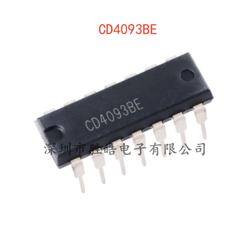 (10 шт.) новый CD4093BE CD4093 Quad 2, входной и триггерный чип Шмитта, прямой в интегральной схеме PDIP-14 CD4093BE
(10 шт.) новый CD4093BE CD4093 Quad 2, входной и триггерный чип Шмитта, прямой в интегральной схеме PDIP-14 CD4093BE