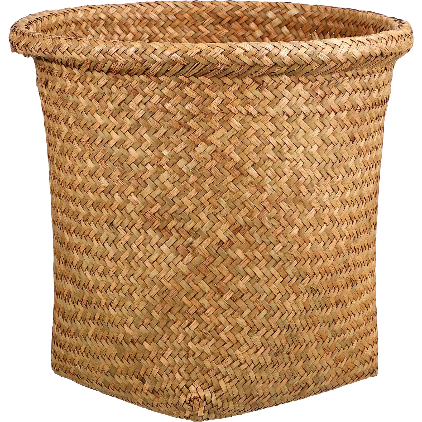 Rattan Woven Trash Basket Storage Basket Multipurpose Laundry Hamper Rustic Trash Can Decorative Container for Home Office
Rattan Woven Trash Basket Storage Basket Multipurpose Laundry Hamper Rustic Trash Can Decorative Container for Home Office