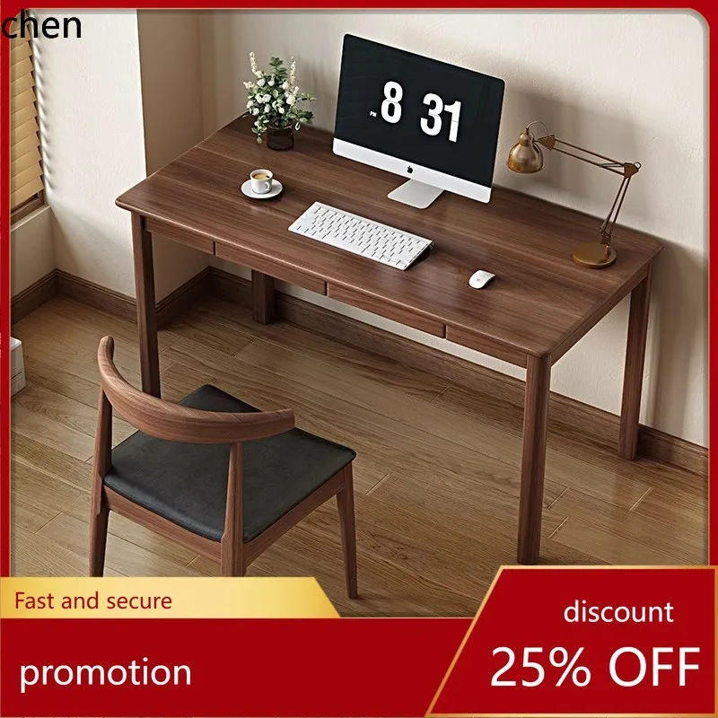 CZ Walnut Wood Desk Modern Solid Wood Office Desk Study Furniture Set Combination Home Chinese Style Computer Desk
CZ Walnut Wood Desk Modern Solid Wood Office Desk Study Furniture Set Combination Home Chinese Style Computer Desk