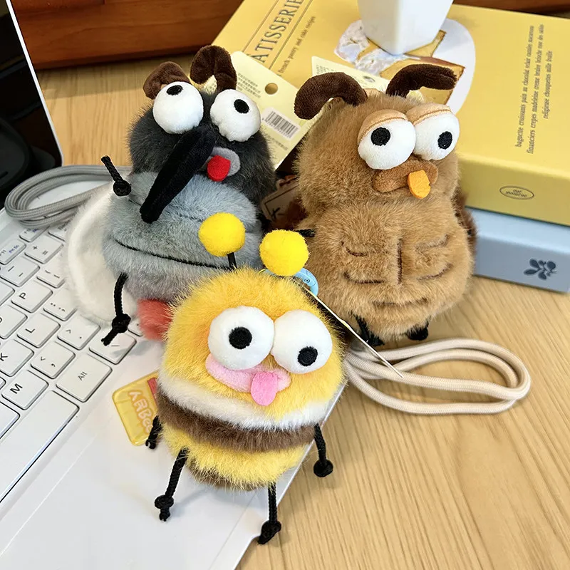 Creative Cartoon Insect Series Plush Toy, Bag Charm & Keychain Accessory, Cute & Fun Design, Holiday Gift
Creative Cartoon Insect Series Plush Toy, Bag Charm & Keychain Accessory, Cute & Fun Design, Holiday Gift