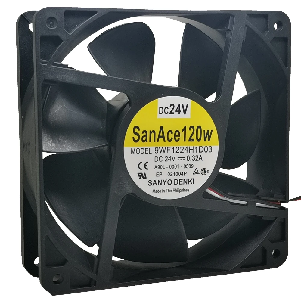 Brand new 9wf1224h1d03 a90l-0001-0509 original for Sanyo 24V FANUC three pin fan 3-wire
Brand new 9wf1224h1d03 a90l-0001-0509 original for Sanyo 24V FANUC three pin fan 3-wire