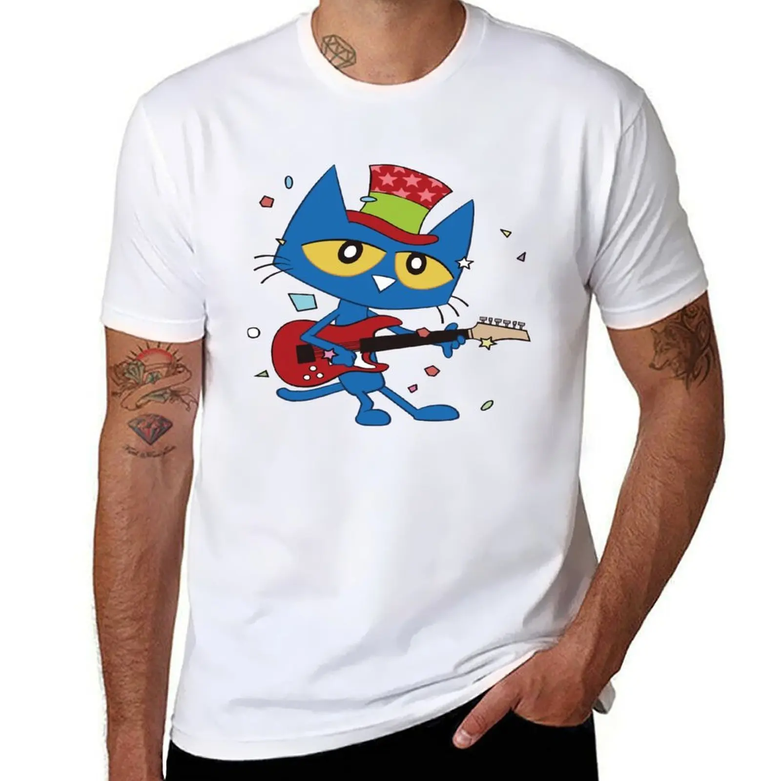 Pete the Cat T-Shirt man t shirt luxury t shirt man plain T-Shirt
Pete the Cat T-Shirt man t shirt luxury t shirt man plain T-Shirt